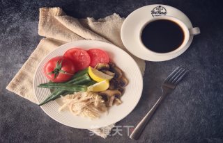 原创 |健身减脂蘑菇手撕鸡胸肉的做法步骤：11