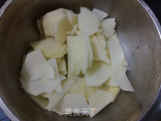 炖土豆片的做法步骤：1