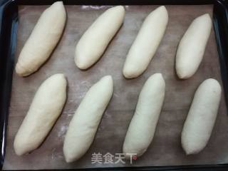 香肠肉松面包的做法步骤：15