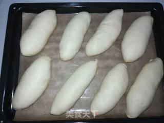 香肠肉松面包的做法步骤：16