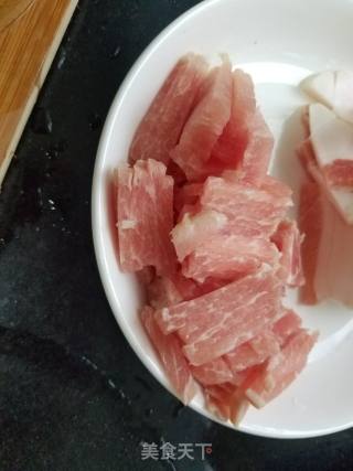 糖醋藕条炒肉的做法步骤：2