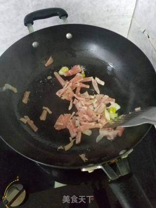 糖醋藕条炒肉的做法步骤：5
