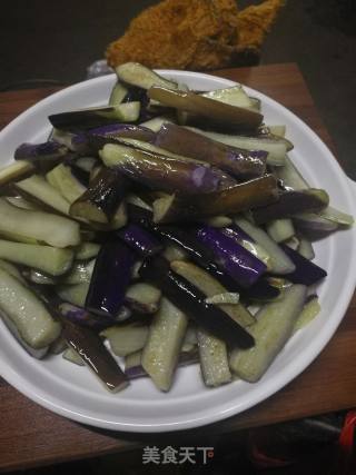 酱香茄子的做法步骤：4