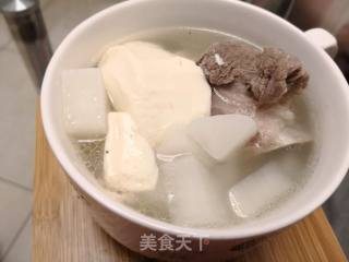 萝卜骨头豆腐汤的做法步骤：4