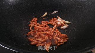 菠菜笋丝面的做法步骤：8