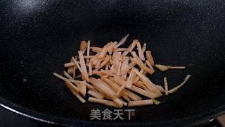 菠菜笋丝面的做法步骤：9