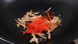 菠菜笋丝面的做法步骤：10