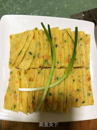 鸡蛋胡萝卜煎饼的做法步骤：4