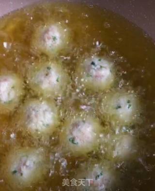豆腐肉丸子的做法步骤：8