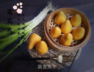 奶香窝窝头的做法步骤：11