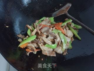 五花肉炒平菇的做法步骤：13