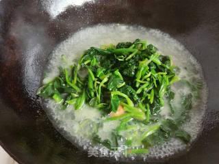 荸荠肉丸菠菜汤的做法步骤：20