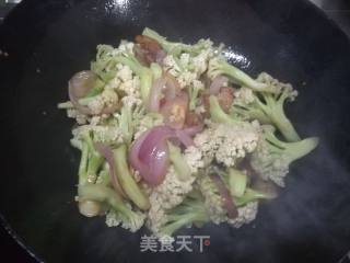 葱香有机花菜的做法步骤：10