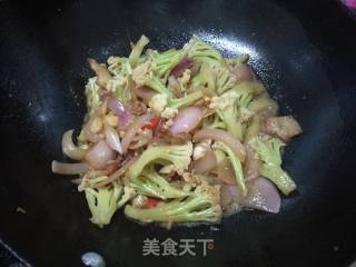 葱香有机花菜的做法步骤：12