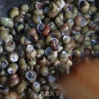 炒田螺的做法步骤：5