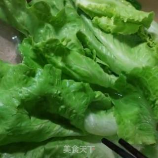 蚝油生菜的做法步骤：2