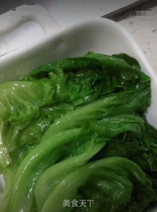 蚝油生菜的做法步骤：3