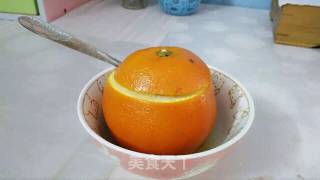 盐蒸橙的做法步骤：1