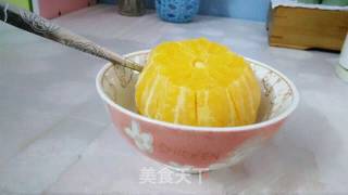 盐蒸橙的做法步骤：4