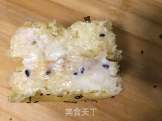 沙拉彩色火腿肉松面包的做法步骤：18