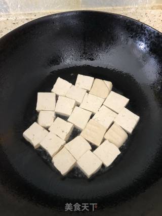 韭香豆腐的做法步骤：2