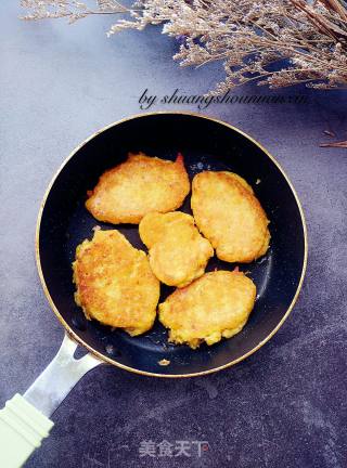 嫩玉米全麦饼的做法步骤：5