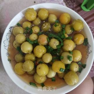 酸甜李子带点葱香味的做法步骤：7