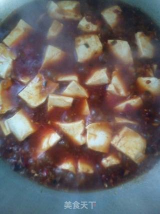 麻婆豆腐的做法步骤：6