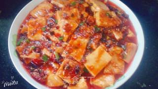 麻婆豆腐的做法步骤：9