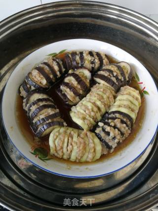 蒸肉末茄子的做法步骤：5