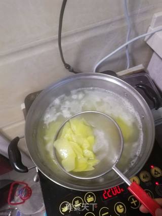 油菜土豆片的做法步骤：4