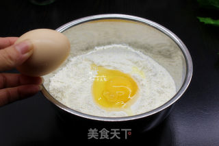 荞叶鸡蛋煎饼的做法步骤：3