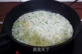 荞叶鸡蛋煎饼的做法步骤：6
