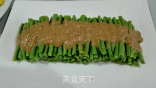 麻汁豆角的做法步骤：5