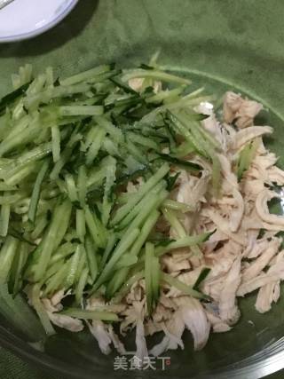 凉拌麻辣鸡丝的做法步骤：6