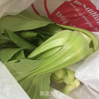 猪肉炒上海青的做法步骤：1