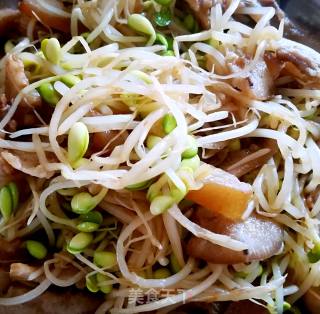 猪头肉炒豆芽的做法步骤：6