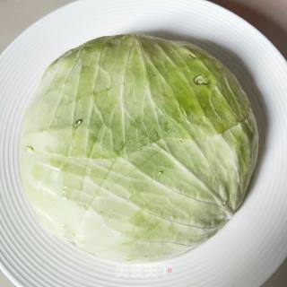 响油手撕包菜的做法步骤：1