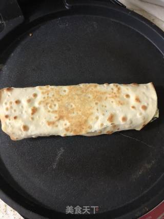 家庭版鸡蛋饼的做法步骤：6