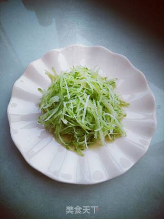 糖醋青萝卜的做法步骤：3