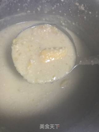 核桃花生小米粥的做法步骤：6