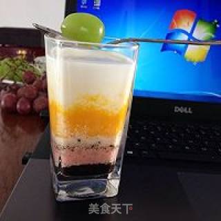 绚丽的五彩布丁的做法步骤：11