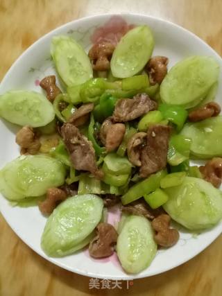 尖椒炒猪大肠肉片的做法步骤：13
