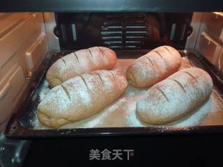 香蕉巧克力核桃面包的做法步骤：22
