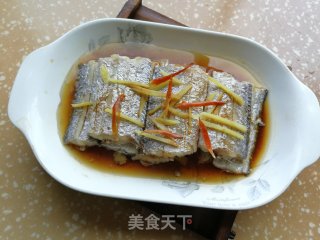 清蒸带鱼的做法步骤：5