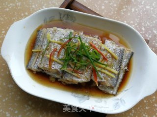 清蒸带鱼的做法步骤：6