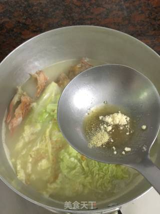 石干鱼白菜汤的做法步骤：8
