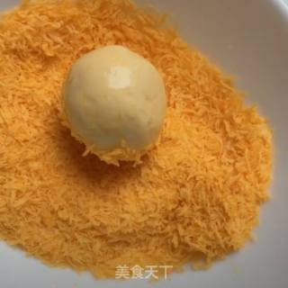 南瓜豆沙球的做法步骤：7