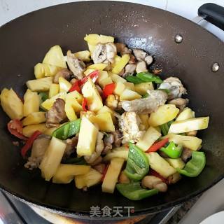 菠萝鸡块的做法步骤：11