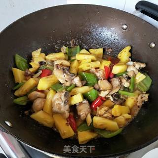 菠萝鸡块的做法步骤：12